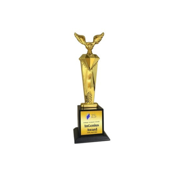 WM 9997 Trophy - 12.25 Inch (Gold, Silver, Copper)