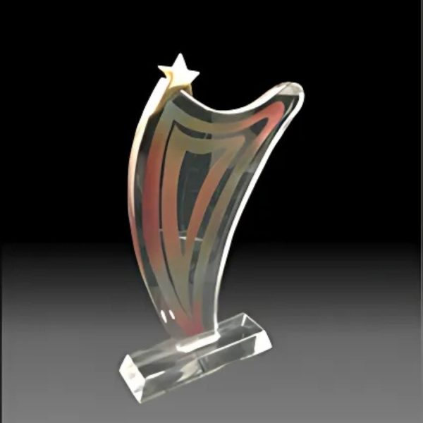 BC-G-252 Crystal Exclusive Trophy – 7.5 Inch