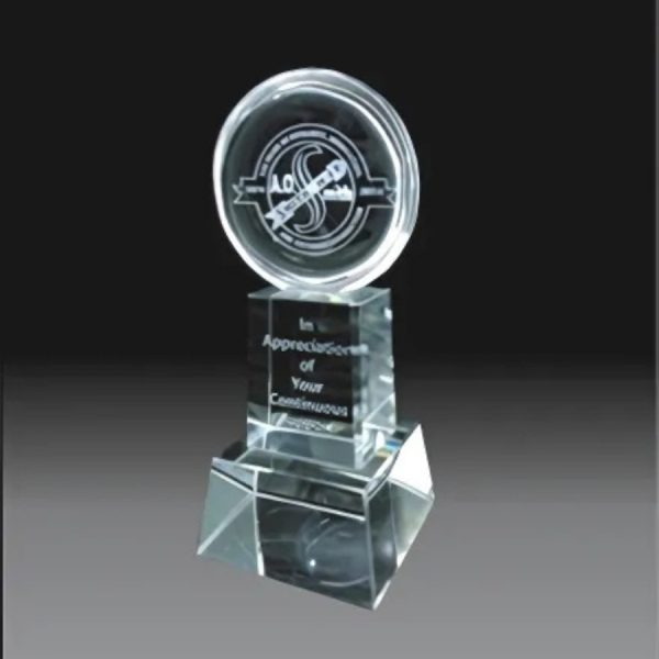 BC-G-373 Crystal Exclusive Trophy – 7 Inch